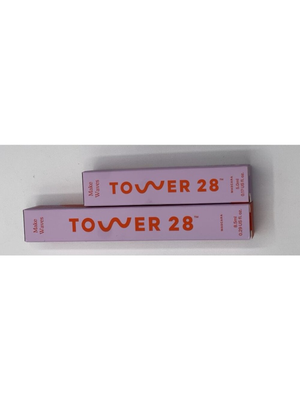Tower 28 Make Waves Mascara Jet Black 0.29 oz And 0.17 Lot Of 2